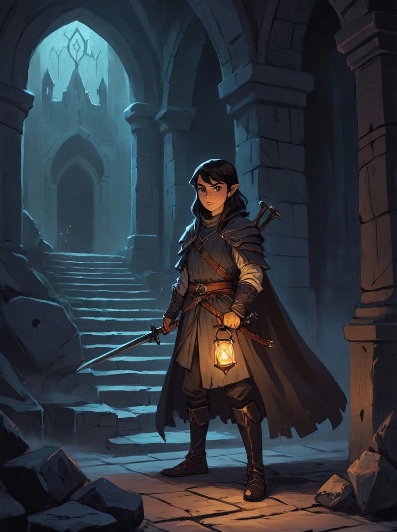 12466-2911233860-eoic view of D&D character in a dark dungeon, fantasy art style.jpg